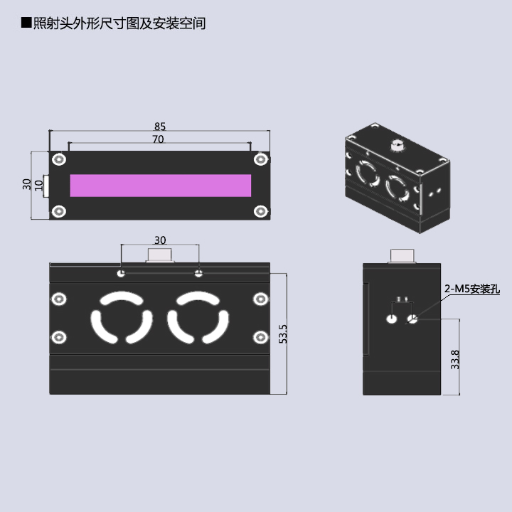 UVLED线光源